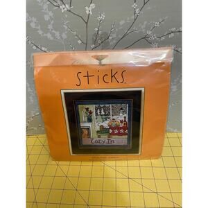 Mill Hill Sticks Cozy In Needlepoint Kit ST 15-1104 Beaded / Sealed